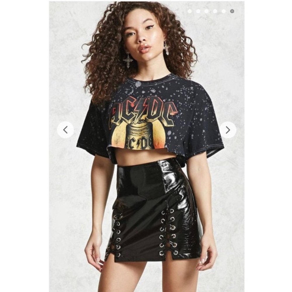 Forever 21 Faux Leather Skirt